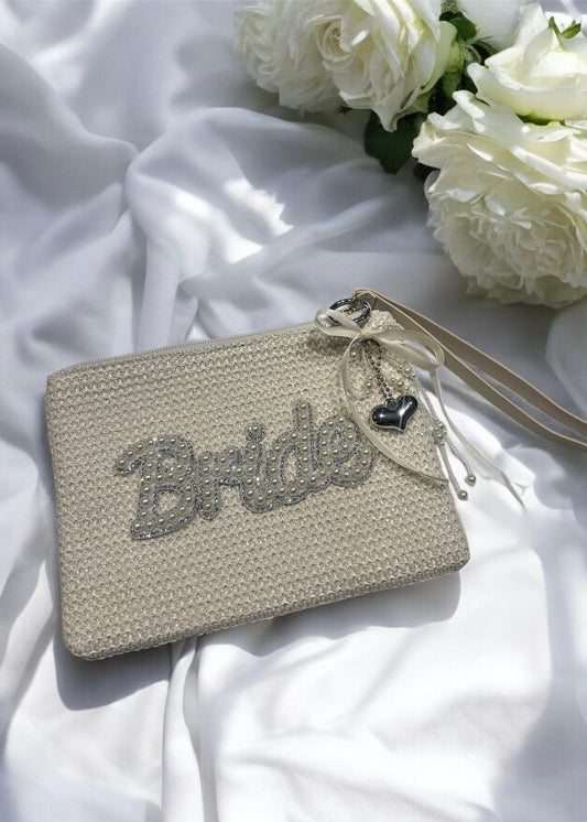 Bride Embellished Clutch Bag