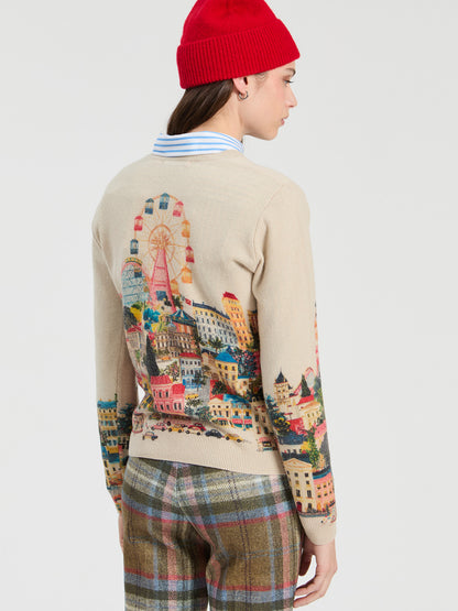 Vilagallo Beige City Sweater