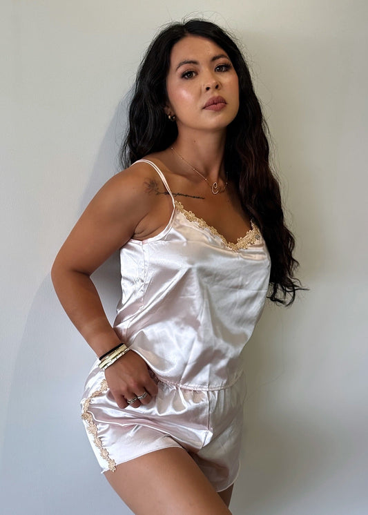 Nightwear Set In Champagne