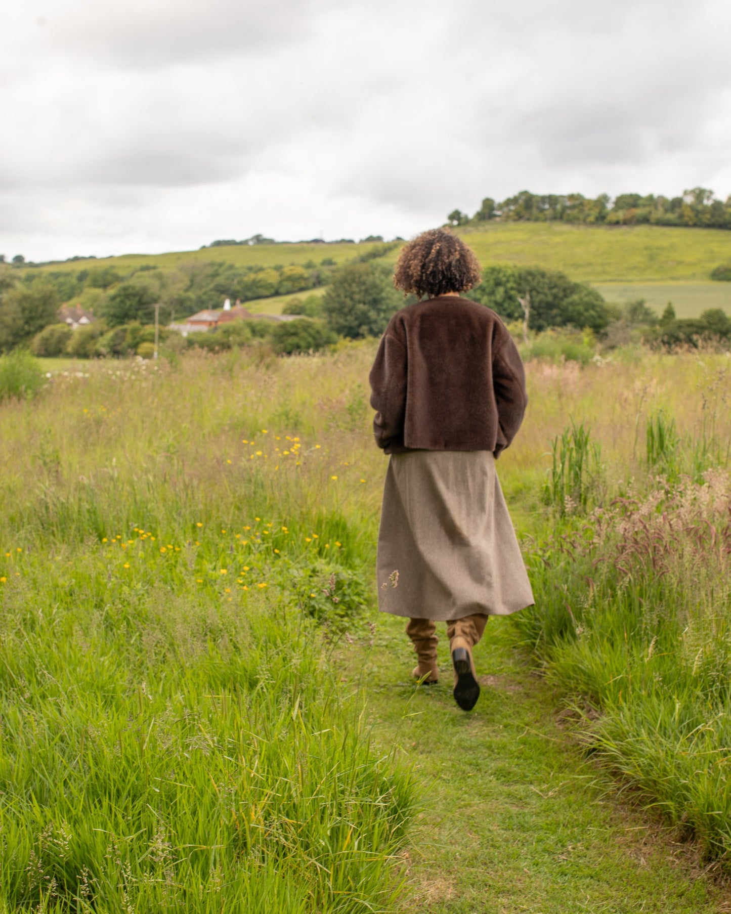 CHALK DELILAH COAT | CAPPUCCINO