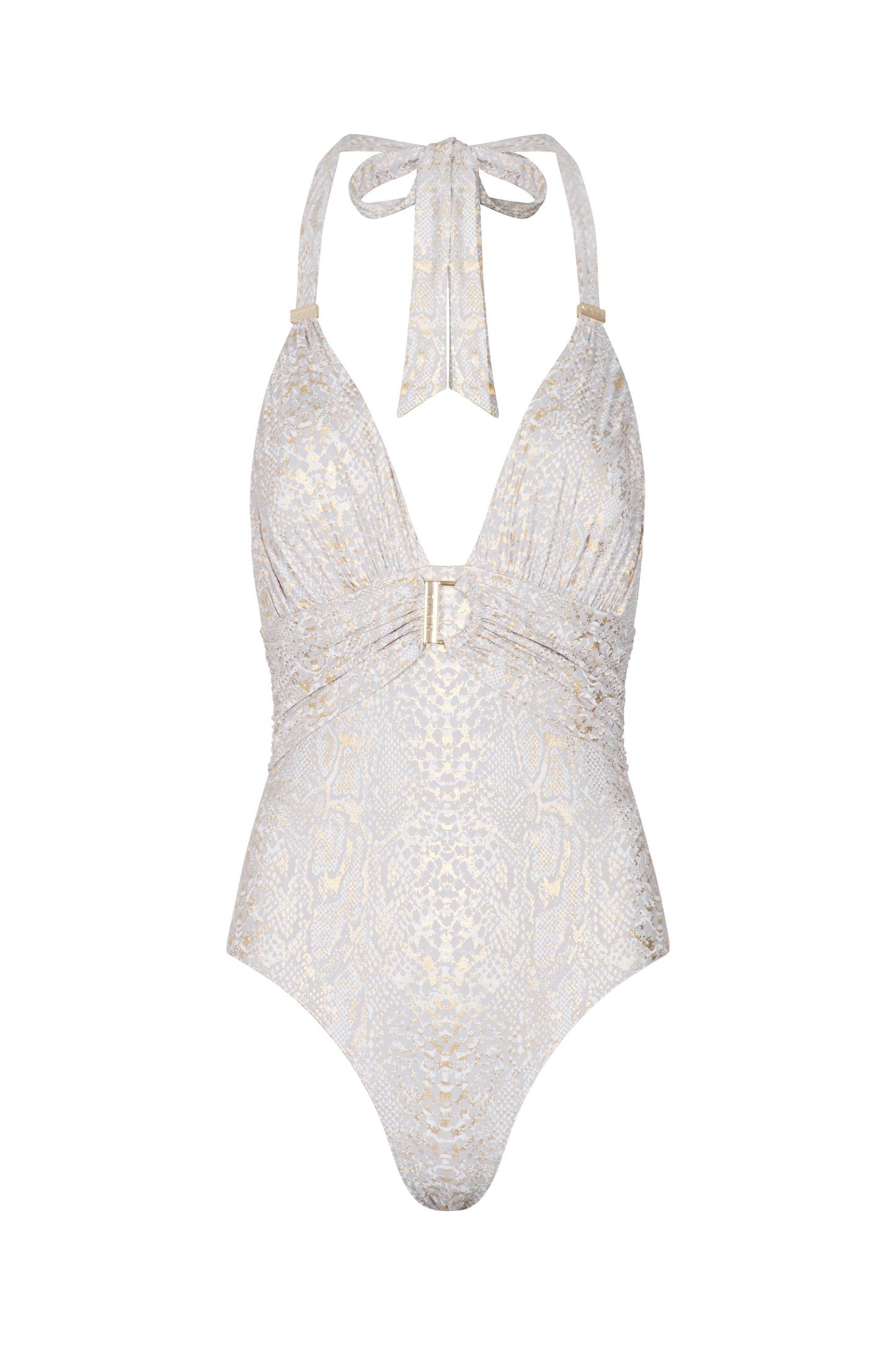 NAIA Goldie Swimsuit In Snake Print