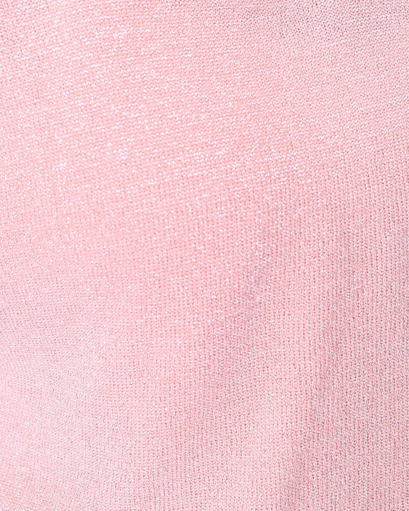 Cadenza V Neck Sparkle Top In Rose