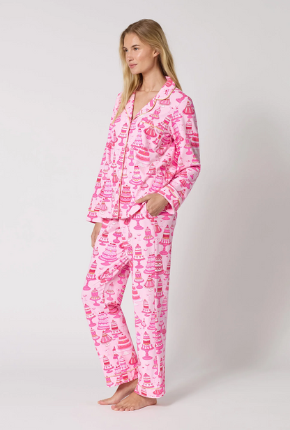 Bedhead Pink Cake Cotton Pyjamas