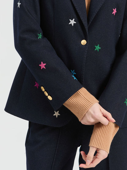 Vilagallo Sparkle Star Blazer