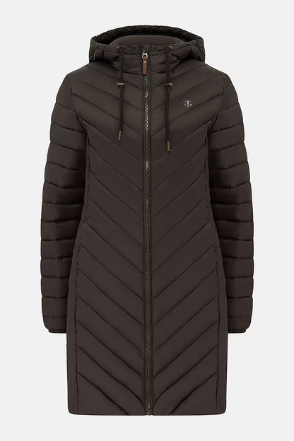 Lighthouse Water Repellent Laurel Raincoat In Cocoa