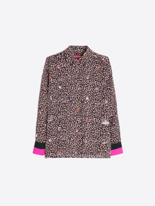 Vilagallo Leopard Retrio Shirt