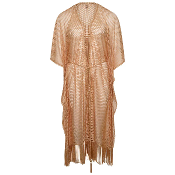 NAIA Rosa Meah Kaftan In Gold