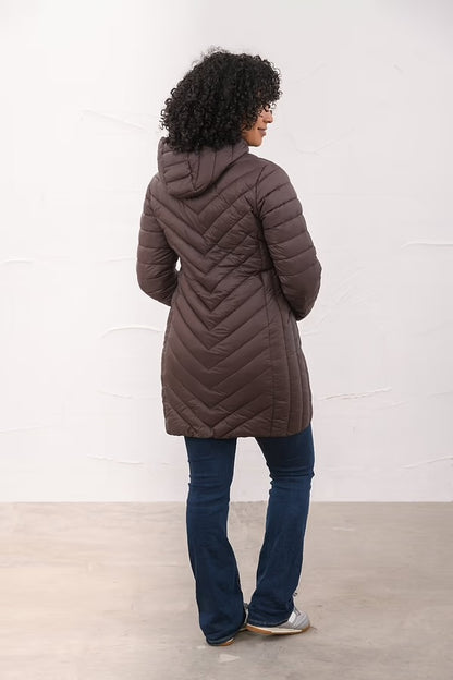 Lighthouse Water Repellent Laurel Raincoat In Cocoa