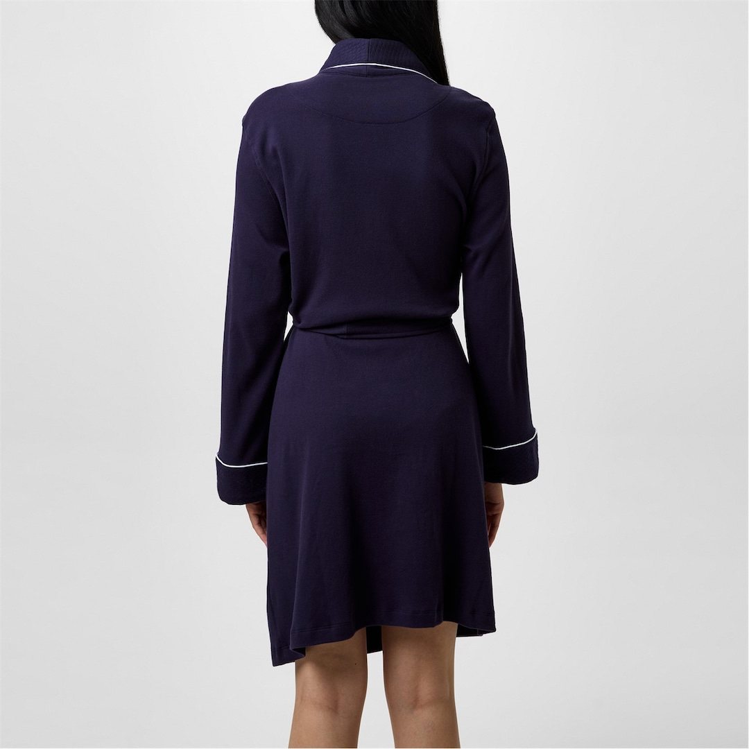 Lauren By Ralph Lauren Navy Robe