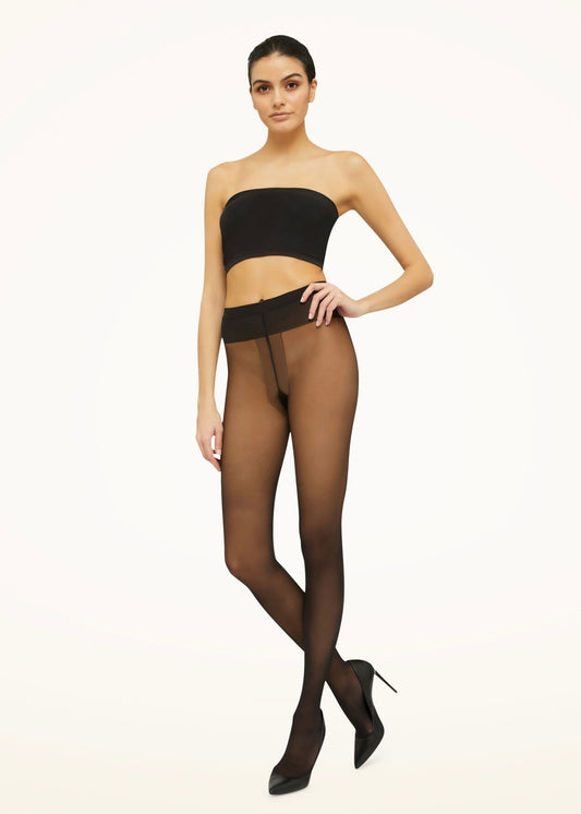 Wolford Black Individual 20 Tights Mat Look