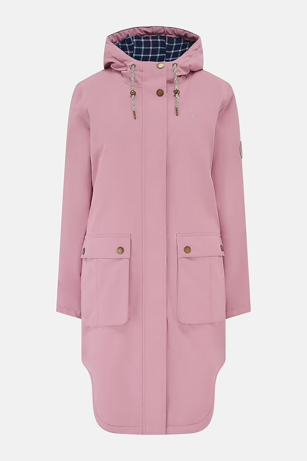 Lighthouse Imogen Waterproof Raincoat In Wild Rose