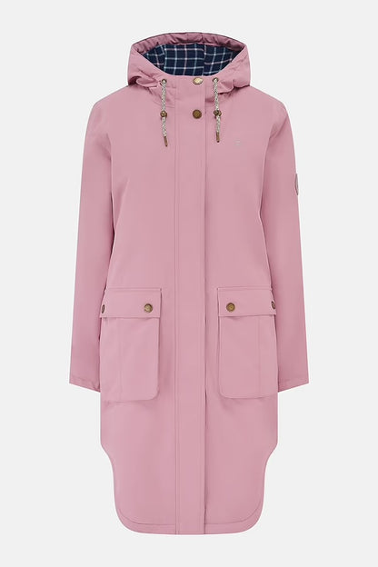 Lighthouse Imogen Waterproof Raincoat In Wild Rose
