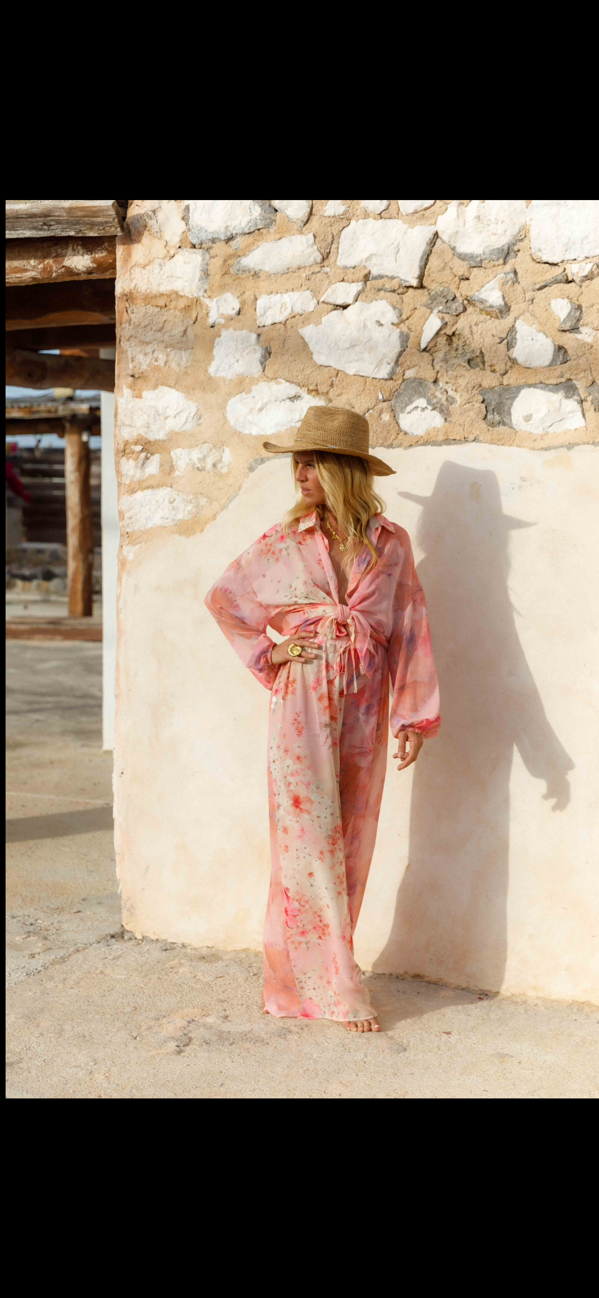 Les Neo Bourgeoises Sool Pink Frenchy Pants