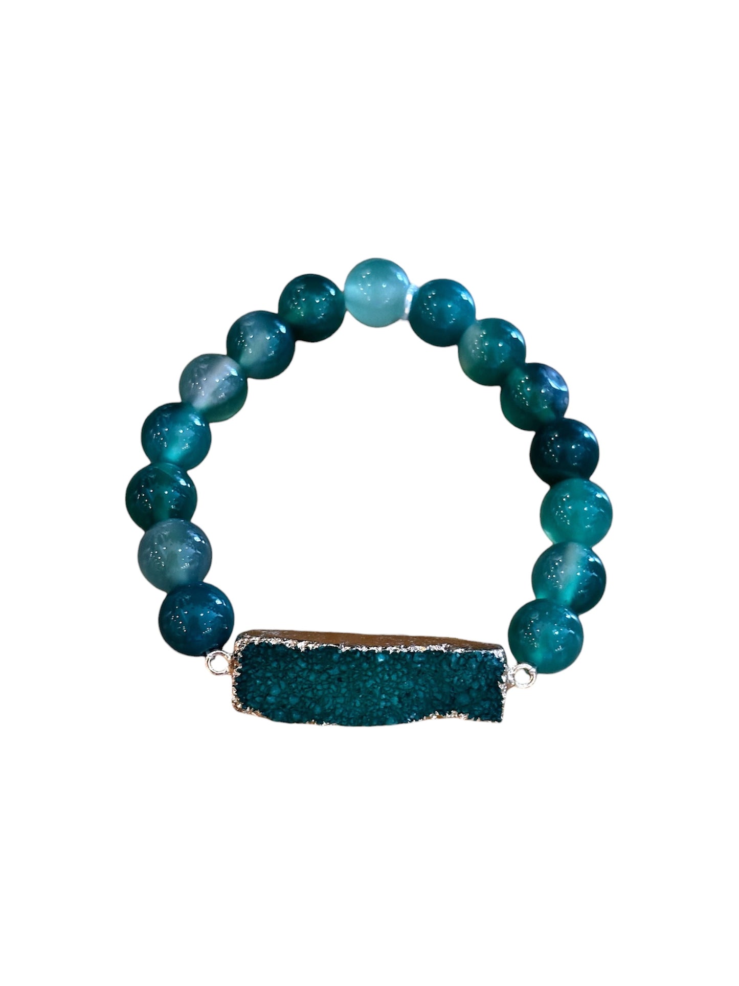 Emerald Green Jewel Charm Bracelet (Copy)