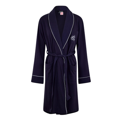 Lauren By Ralph Lauren Navy Robe