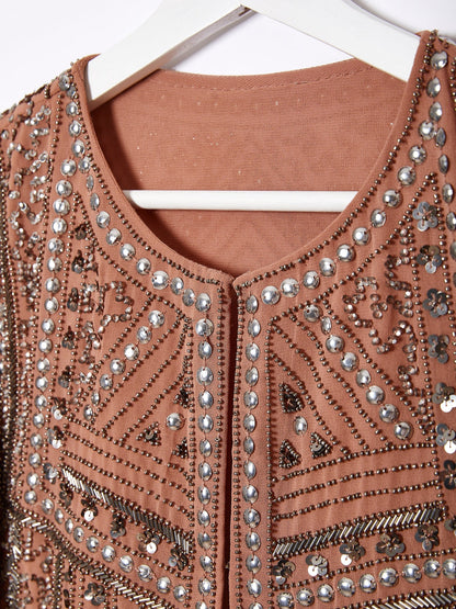 Rose And Nancy Briar Hand Beaded Trophy Jacket