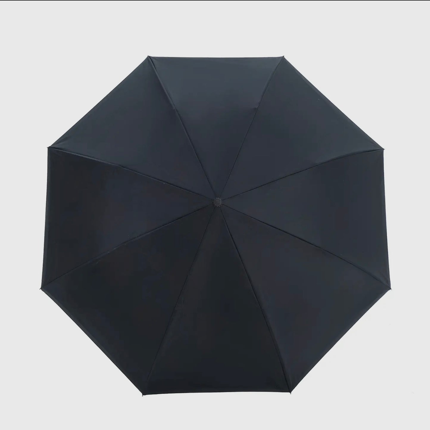 Vintage Rose Garden Upside Down Umbrella in Black