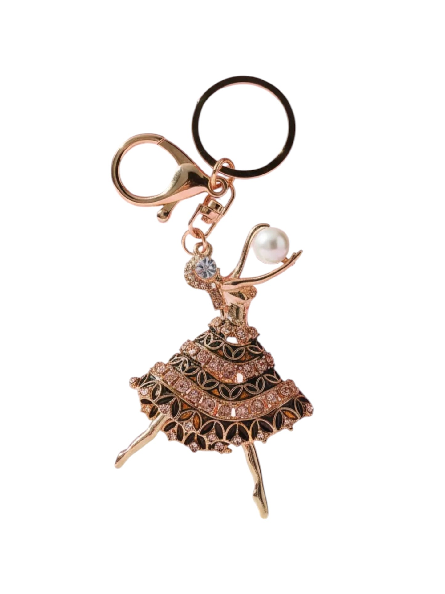 Crystal Ballerina Keyring