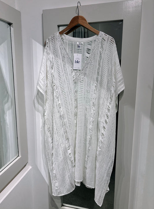 Ble Embellished Neck Kaftan