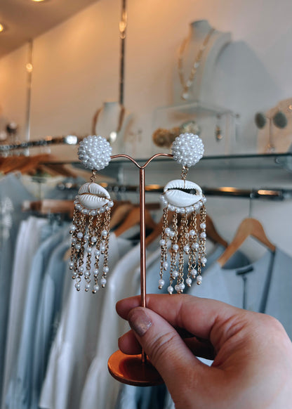 Statement Shell Earrings