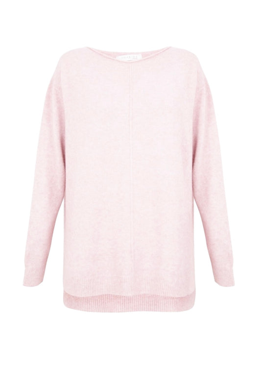Amazing Woman Maggie Jumper In Pale Pink