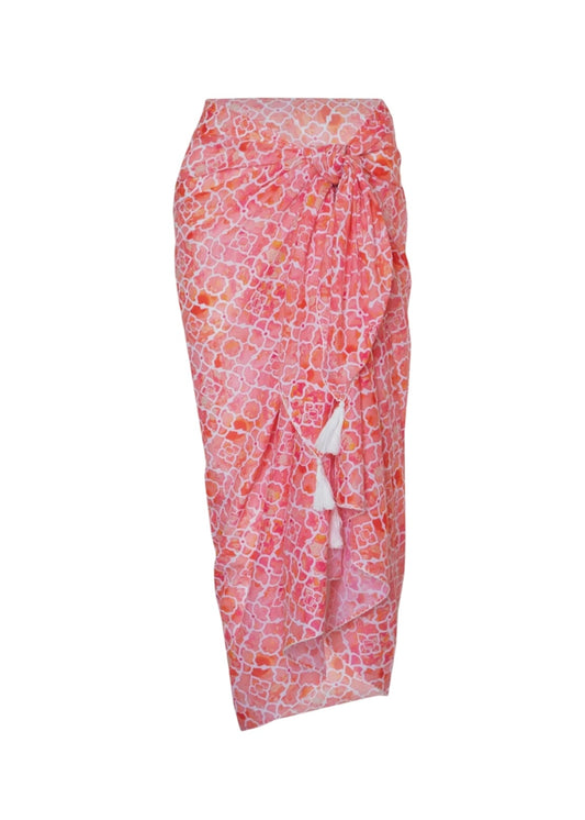 Sophia Alexia Marble Mosaic Cotton Sarong