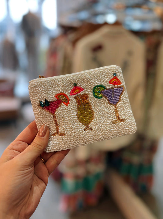 Cocktail Embellished Purse