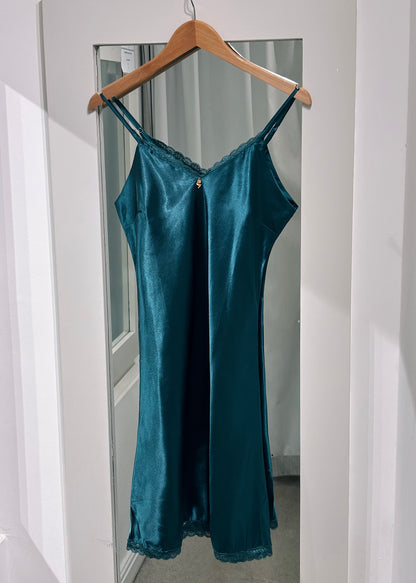 Jade Satin Nightdress