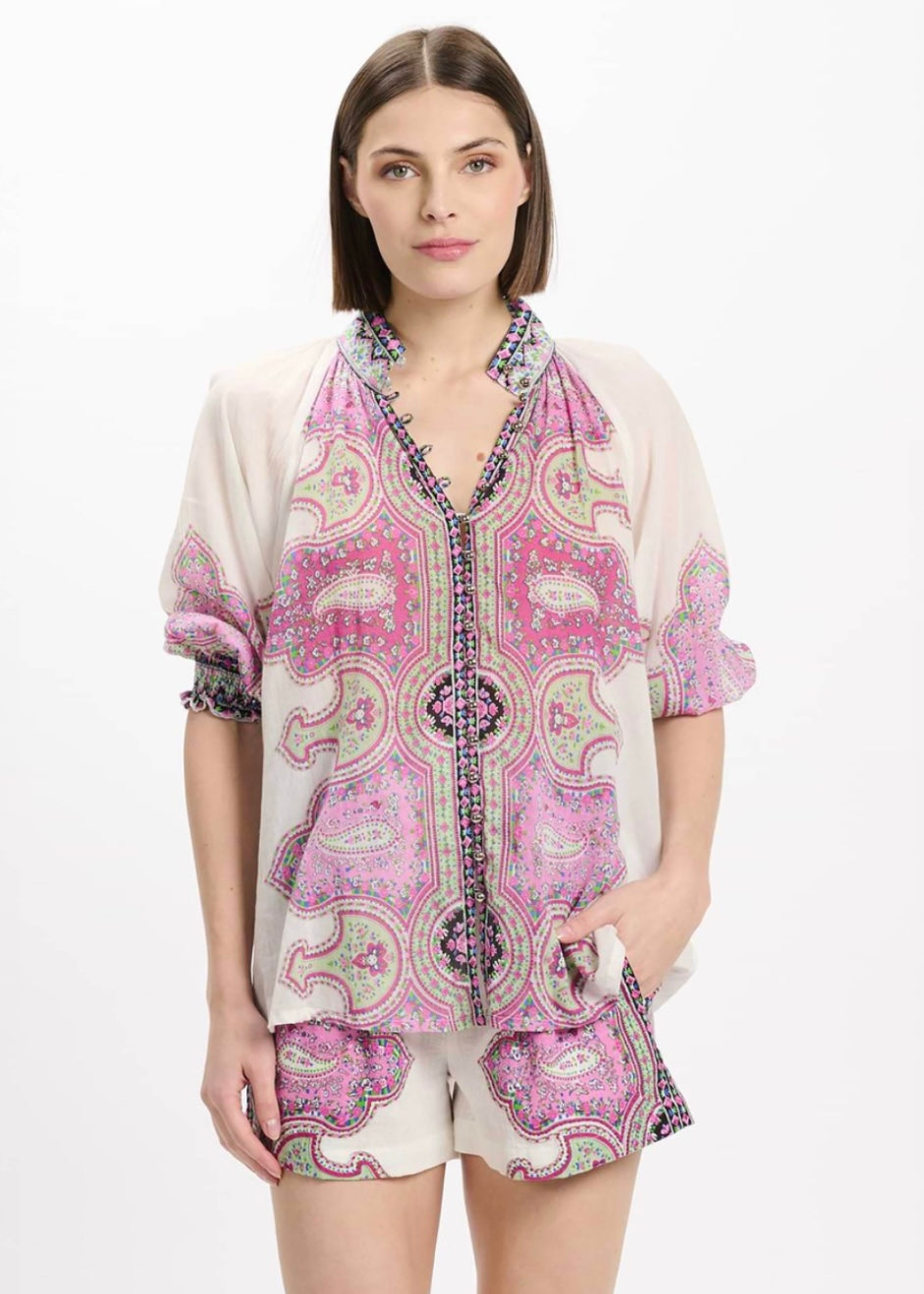 Miss June Shirt Dulce Sleeve 3/4 Shirt