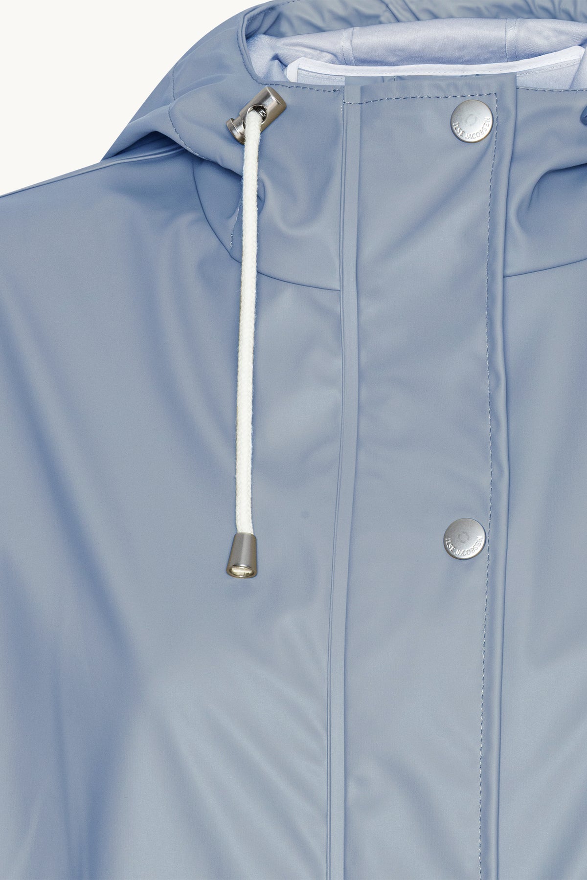 ILSE JACOBSEN Raincoat In Grey/Blue