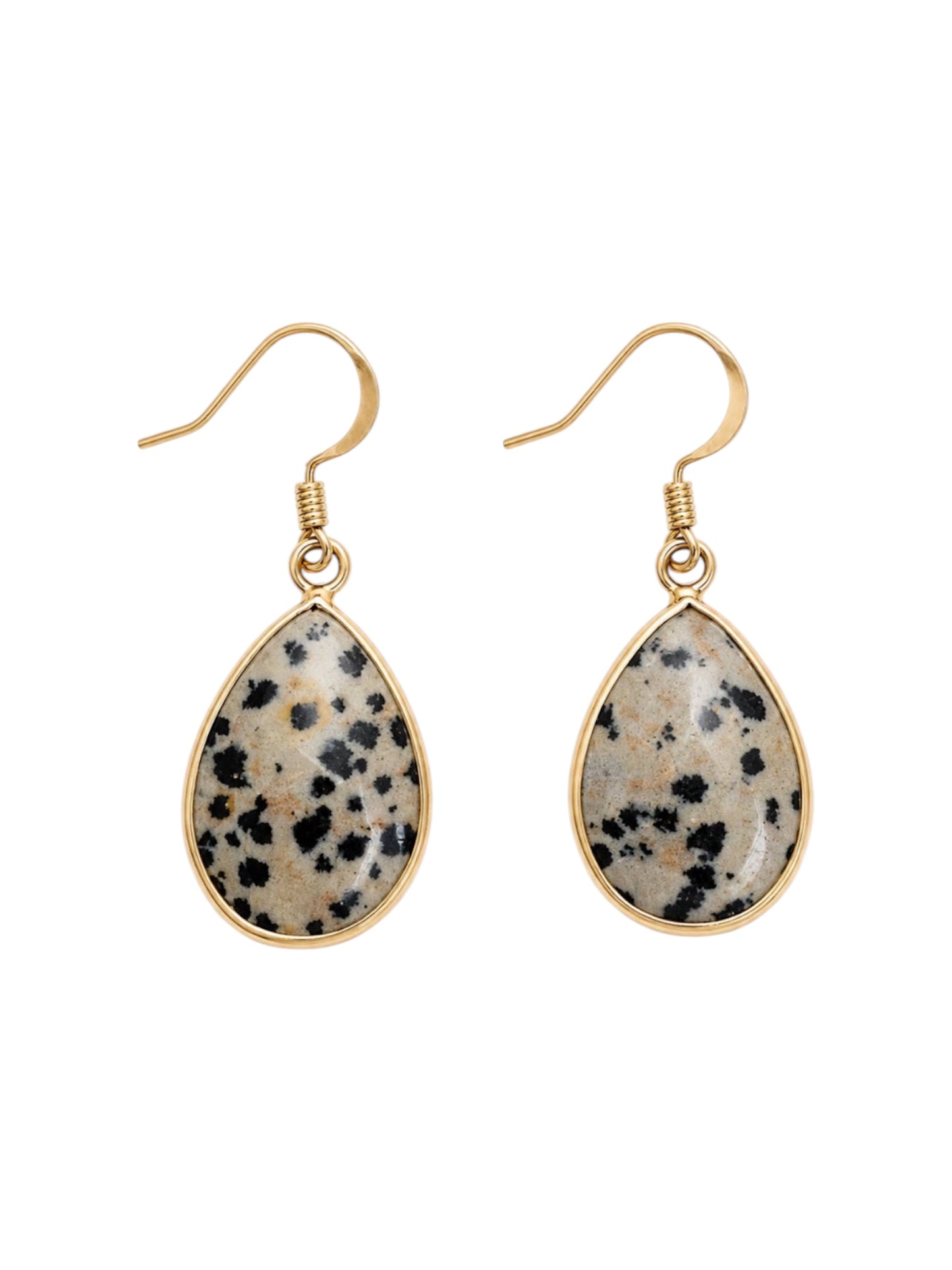 Wild Spirit Dalmatian Drop Earrings