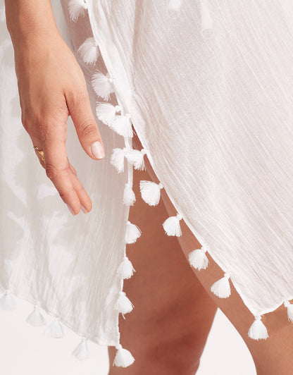 Seafolly White Amnesia Kaftan
