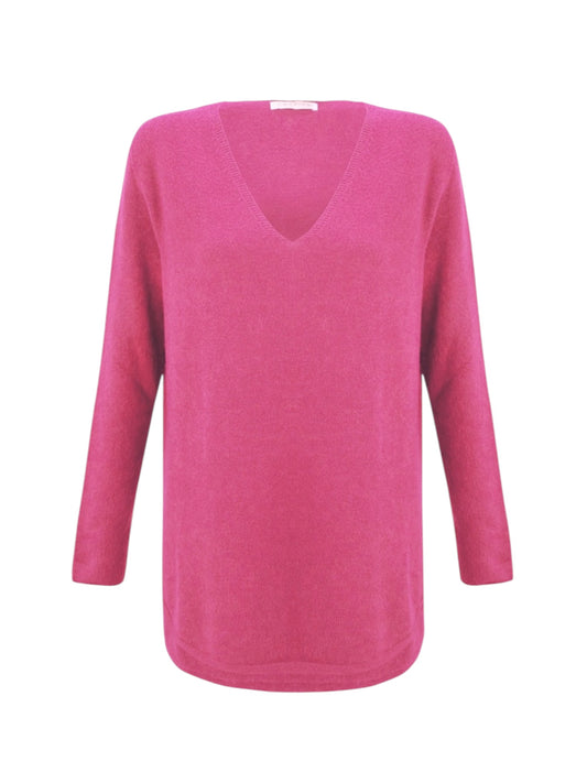 Amazing Woman Perrie Jumper In Magenta