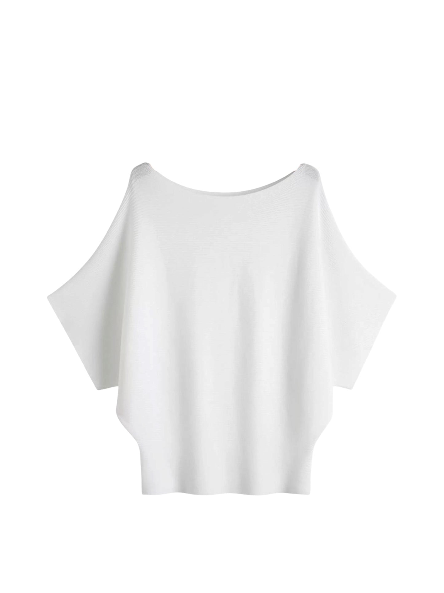 Off The Shoulder Jumper In White