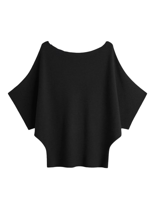 Off The Shoulder Jumper In Black
