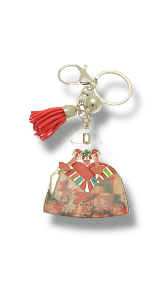 Lady Tassel Keyring
