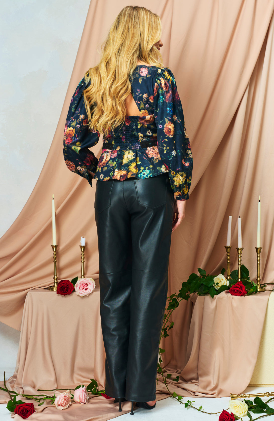 Hope & Ivy ‘The Alicia’ Peplum Top