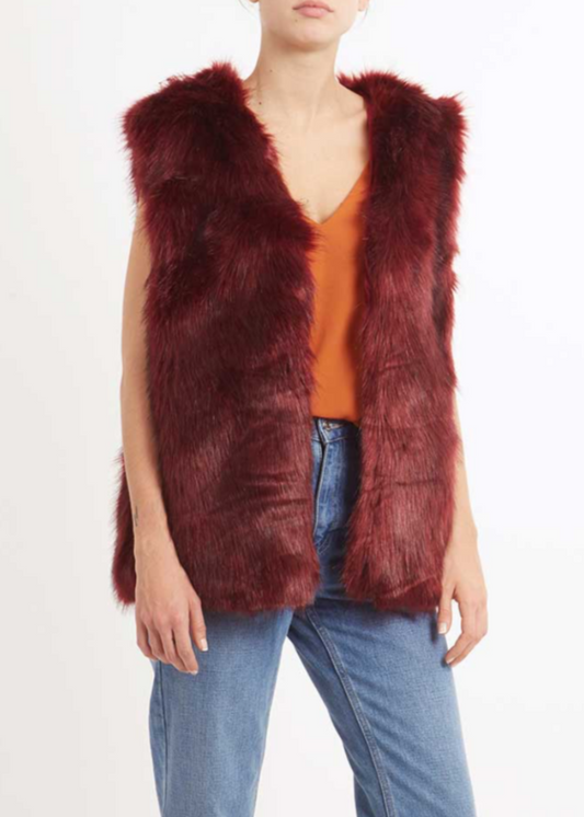 Wine Fur Gilet